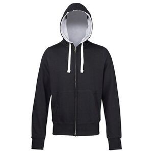 Awdis Womens/Ladies Chunky Hoodie / Jet Black